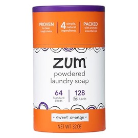 Zum by Indigo Wild Plant-Based Powdered Laundry Soap - Sweet Orange - 64 Loads