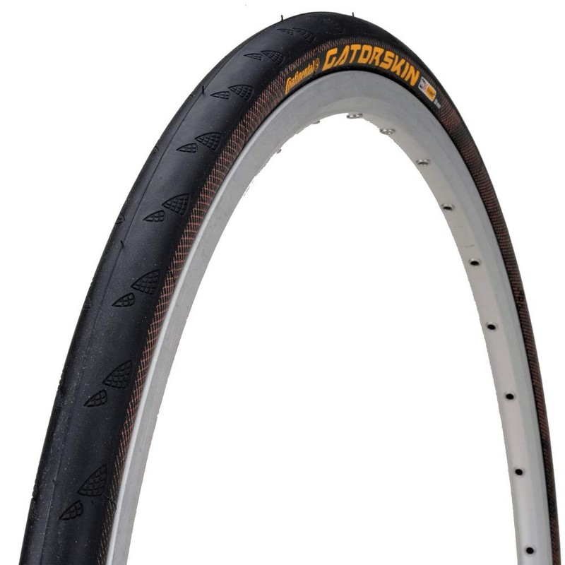 Continental GatorSkin/DuraSkin 700c 28mm Folding Road Bike Tyre - Black,