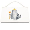 Mr. & Mrs. Panda Decorative sign, cat king, DIN A5,