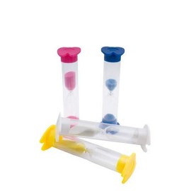 Molar Ends Shaped 2min Hourglass (Pack of 20 assorted colors)