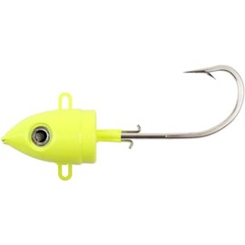 WIGGLER Bullet Head 2.0 Jig Head 80 g to 500 g Jig Hook Lead Head (Glow, 80 g)