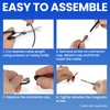 Crosby Solderless Pedalboard Cable Kit - 2 Pack of Gold