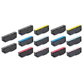 SuppliesMAX Remanufactured Replacement for Expression Photo XP-55/750/760/850/860/950/960/970 High Yield Inkjet Combo Pack (4-BK/2-C/M/Y/LC/LM) (NO. 277XL) (T277XL4B2CMYLCLM-US)