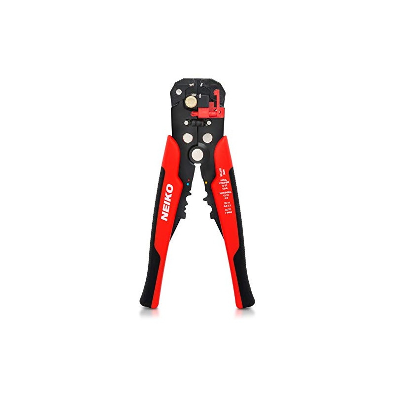 Neiko - Pinza Pelacables con ponchadora autorregulable
