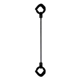 U can Liga Banda de Resistencia Tubular con Agarradera | Incluye Tobillera y Muñequera Ajustables | Ideal para Pies, Puños y Brazos | Pilates, Barre, 