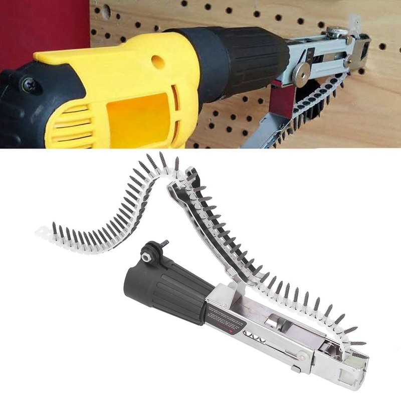 Nail Gun Adapter Kit Automatic Electric Drill Chain Nailing Woodworking