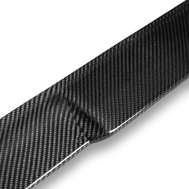 ‎DNA MOTORING 2-RSP-7506-CF Carbon Fiber Rear Window Roof Spoiler Wing V-Type Compatible with 2011-2014 Dodge Charger,Black