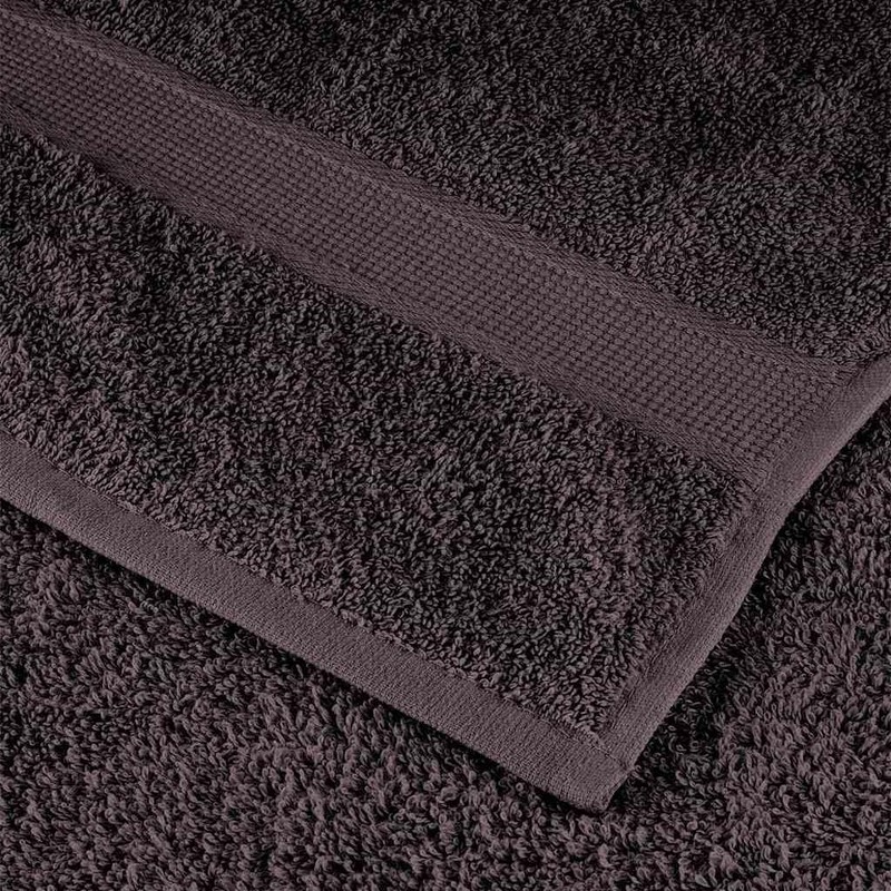 vidaXL Handtücher 2 STK. Anthrazit 50x100 cm 360 g/m² 100%
