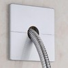 2Pcs Durable Pipe Wall Covers Shower Pipe Covers Plastic Split
