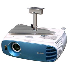 PCMD, LLC. Projector Ceiling Mount Compatible with BenQ TK800 TK800M with Lateral Shift Coupling (10-Inch Extension)