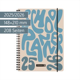 BRUNNEN School Calendar 2025/2026 "Bubble Planner" | A5, Plastic
