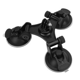 Mini Car Roof Suction Cup Mount with 1/4" Nut Adapter, Mini Car Roof Mount, Strong Suction Cup Mount for RV, Car, Yacht