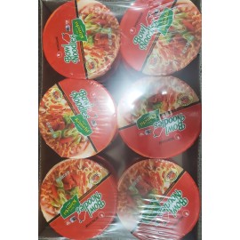 Nongshim Noodle Soup Bowl - Spicy Kimchi Ramyun Ramen, 3.03oz x 12 Bowls