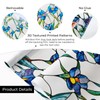 3D Stained Glass Window Film, Decorative Window Privacy Film for