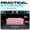 FORTEM Trunk Organizer For SUV Car Trunk Organizer, Foldable Storage,