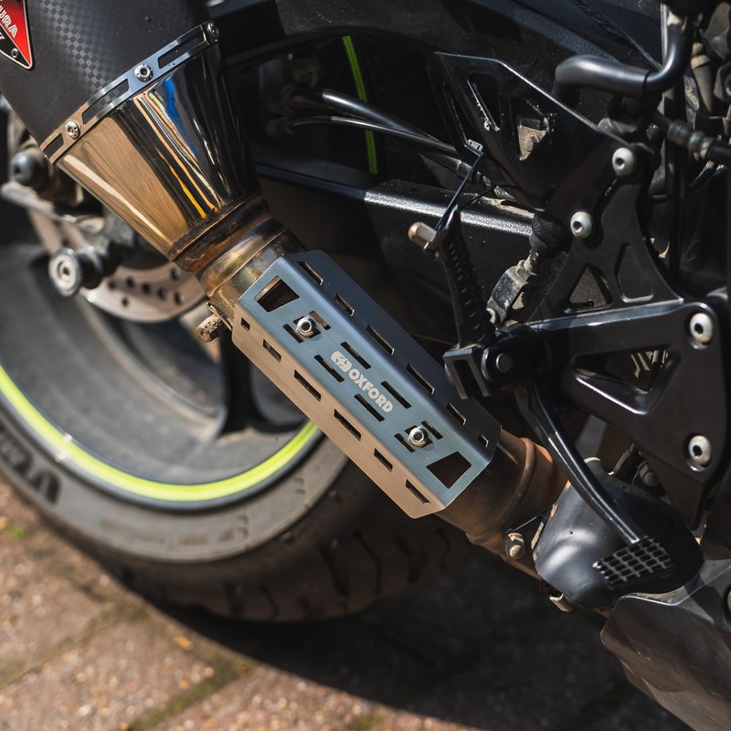 Oxford Adventure Motorcycle Motorbike Exhaust Heat Shield