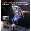 MAGIC JOHN 360° Magnetic Phone Holder Strong Magnetic Grip, Anti-Slip