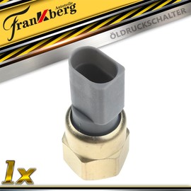 Frankberg Oil Pressure Switch Oil Pressure Sensor 2-Pin for A3 TT Leon Toledo II Octavia I B-o-r-a Golf IV New Beetle Caddy III 1.4L-2.0L 1996-2015 1J0919081