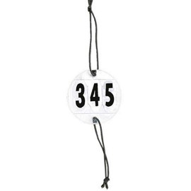 HKM Tournament Numbers 9576 White One Size