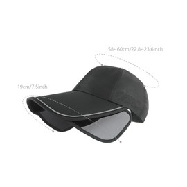 TINAYAUE Unisex UV-Schutz Baseballkappe schnell trocknender Sonnenhut Weiche Sportmütze Visor Cap mit Sonnenschild Einstellbar Fahrradkappe Atmungsaktive Schirmmütze für Radfahren, Tennis, Laufen