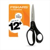 Fiskars 7" Student Scissors for Kids Ages 12-14, Scissors for