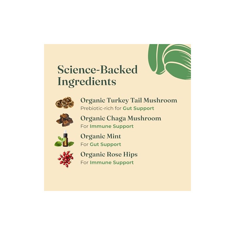 Four Sigmatic Chaga Mushroom Elixir - USDA Organic Chaga Mushroom
