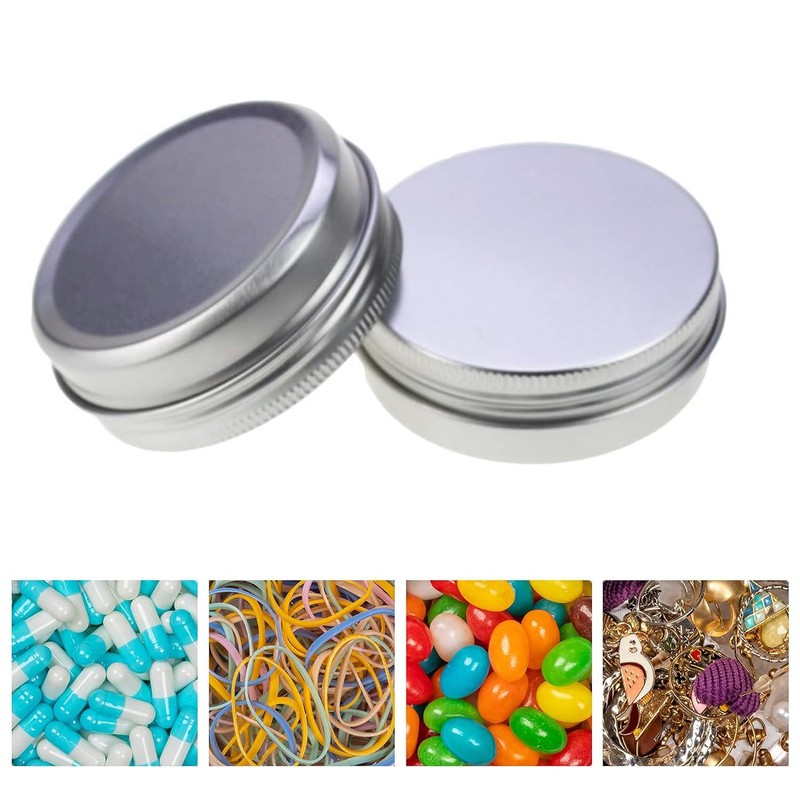 Stoooduo Aluminum Cans Cream Case 15ml Set of 2 Divided