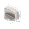 SHINEOFI 6pcs Gas Stove Knobs: Stove Knob Oven Control Button