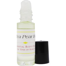 Green Tea Pear BlossOhm - Type V.W. For Women Scented Body Oil Fragrance [Roll-On - Light Green - 1/2 oz.] - ID#32817