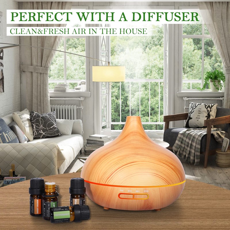 24 Bottles Essential Oil Set - Natural Essential Oils -