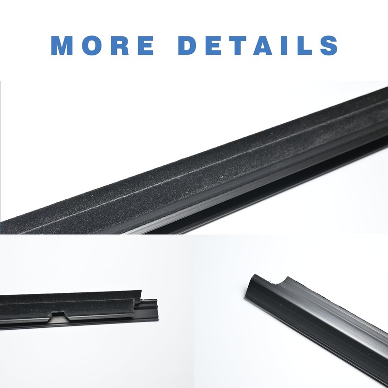 RYSPLORE Tailgate Window Moulding Trim Compatible with 2009-2023 Toyota 4Runner