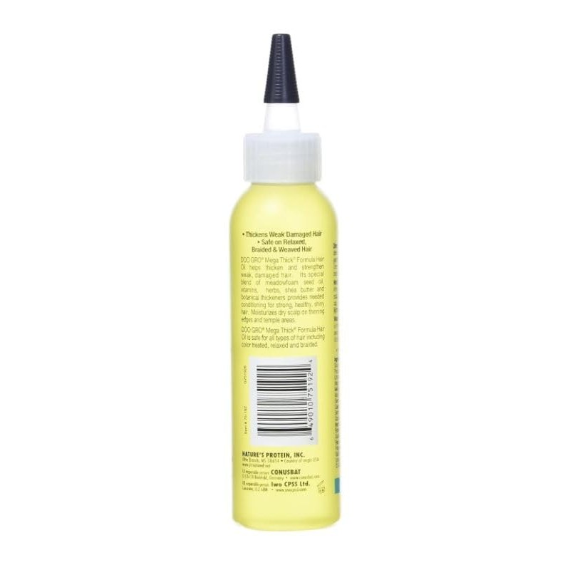 Aceite para el cabello Doo Gro Mega Thick Formula 4.5