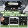 Car Sun Visor Organizer, Tactical Molle Panel Visor Storage Organizer