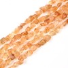 8-10mm Natural Citrine Gem Stone Free Form Nuggets Tumbled Spacer