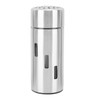3Pcs Salt and Pepper Shakers Set Stainless Steel 3 Sizes