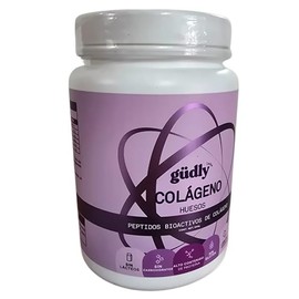 Colágeno Gudly Con Peptidos Bioactivos Para Huesos 500 Grs Sin Sabor