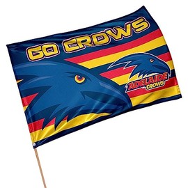 Adelaide Crows AFL Game Day Pole Flag Banner