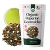 Genmaicha Tea USDA ORGANIC Genmaicha Matcha, Genmai Matcha Roasted Brown