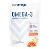 Coromega Omega-3 Supplement, Orange Flavor, Squeeze Packets, 30-Count Box