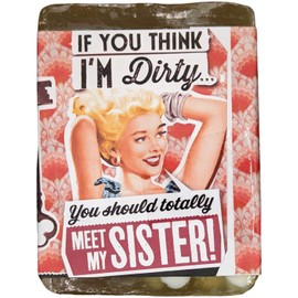 Filthy Sister All Natural Jasmine Citrus Soap Bar, White