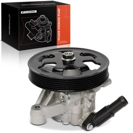 A-Premium Power Steering Pump, with Pulley Compatible with Honda Pilot 2012-2013, Odyssey 2011-2013, Ridgeline 2012-2013
