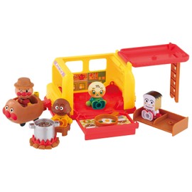 Bandai Anpanman First House Doll Set, Exciting Campers (Ages 2 and Up)