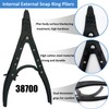 38700 Spindle Snap Ring Pliers Compatible with Ford 2007-2020 F-250