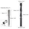 uxcell Metric Tap and Drill Bit Set, M12 x 1.5