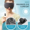 UNCN Heated Eye Mask with Washable Cover, Electric USB Eye