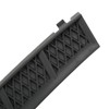 Front Bumper Molding Side Cover Trim Black ABS Replacement for