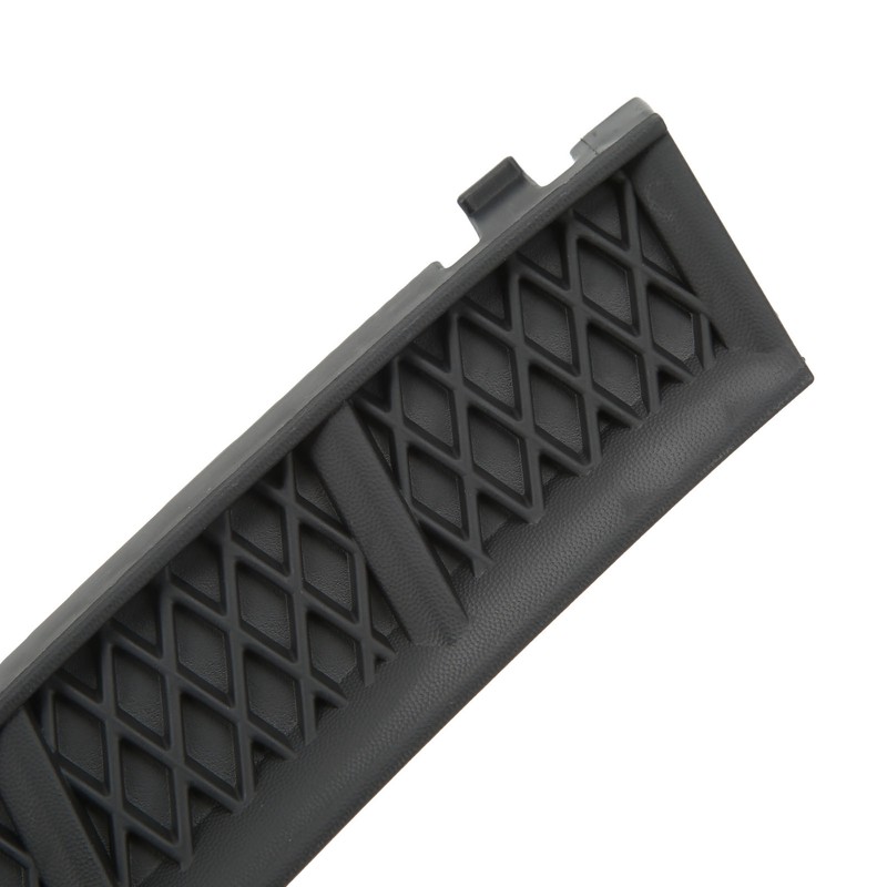 Front Bumper Molding Side Cover Trim Black ABS Replacement for