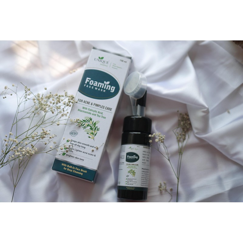 UNIQUE ESSENCE Foaming Face Wash for Acne & Pimples |
