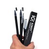 KZBOY Microblading Eyebrow Mapping Pencils with a Sharpener(Black)