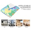 Blueangle Jigsaw Puzzle Throw Blanket Super Soft & Warm, 50x60